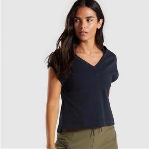 Gymshark black Box tee. NWT Small.